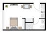 Studio 1.1 Floor Plan Image